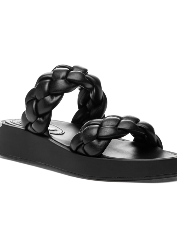STEVE MADDEN - HILLARY SANDAL BLACK # 97-87701