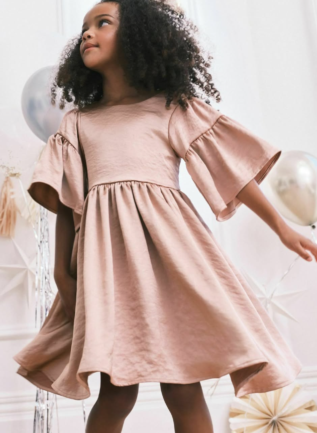 - Next - TEXTURED - Day dress - pale pink
