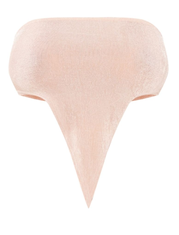 Shape Stone Slinky Acetate Bandeau Top