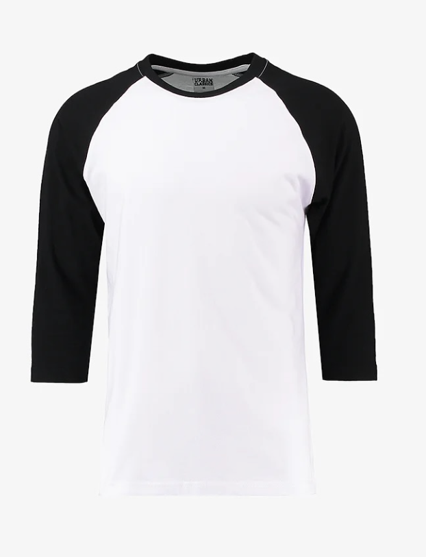 Urban Classics - CONTRAST 3/4 SLEEVE RAGLAN - Long sleeved top.