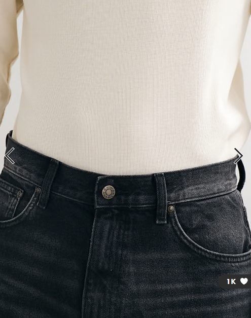 ASOS DESIGN baggy jeans in washed black