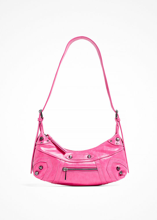 NAKD - Hardware Detailed Baguette Bag rosa