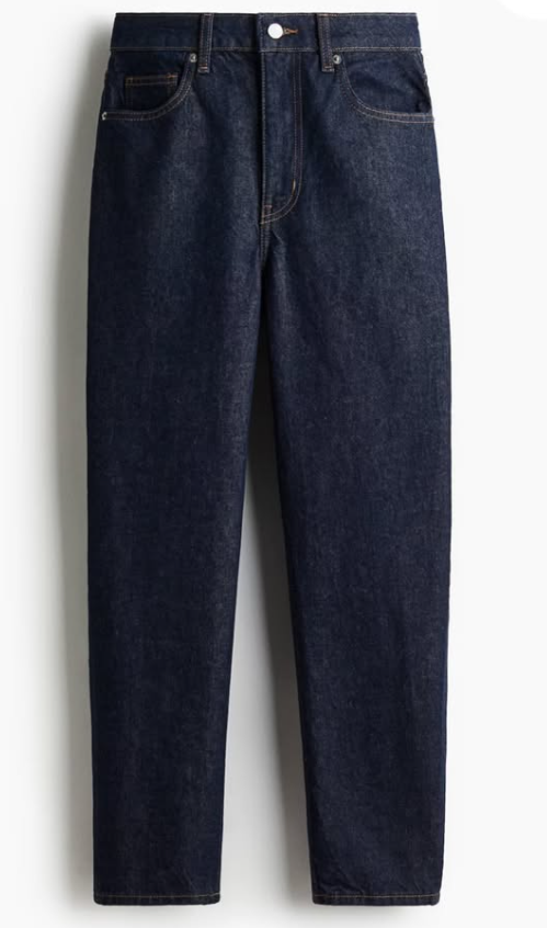 H&M - MOM SLIM FIT HIGH WAIST ANKLE JEANS