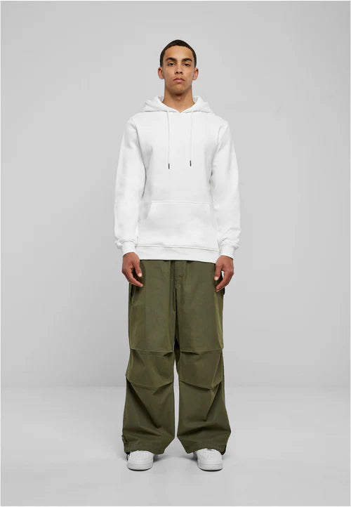 URBAN CLASSICS - TB3086 - ORGANIC BASIC HOODIE - WHITE.