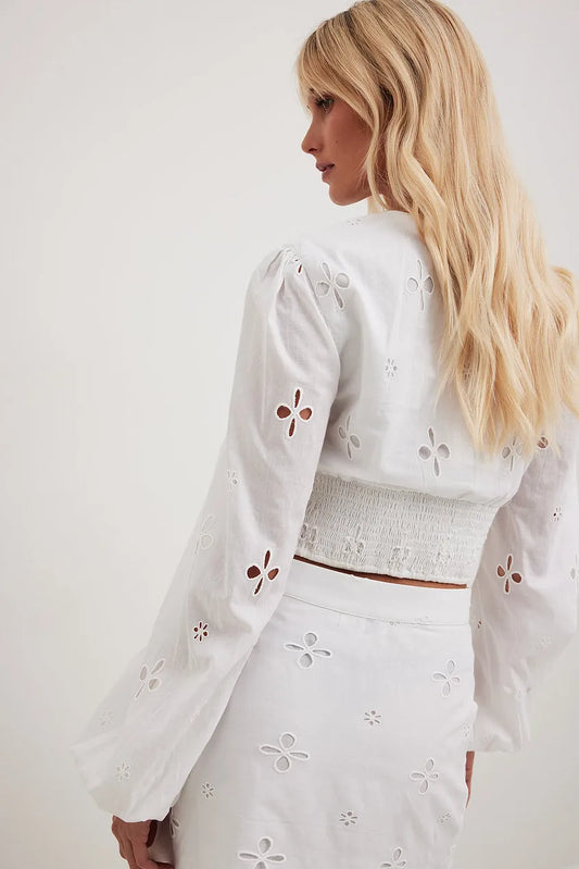 Anglaise Long Sleeve Blouse