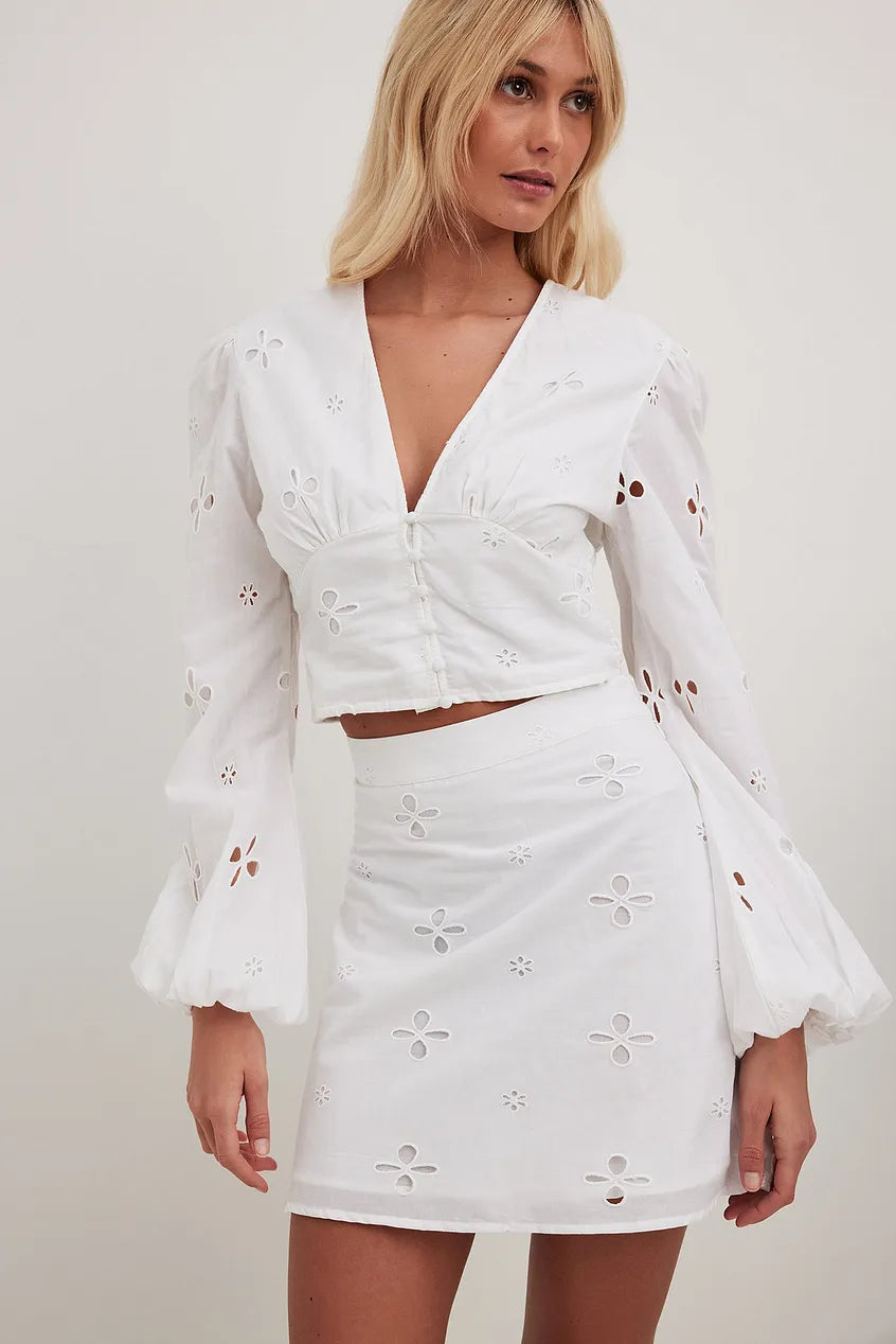 Anglaise Long Sleeve Blouse