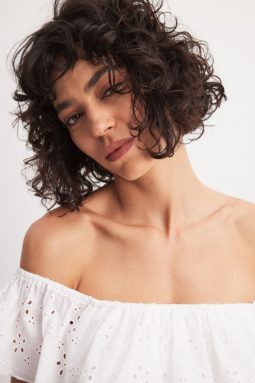 Anglaise Off Shoulder Maxi Dress