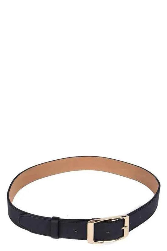 Boohoo Chunky Gold Buckle Boyfriend Belt