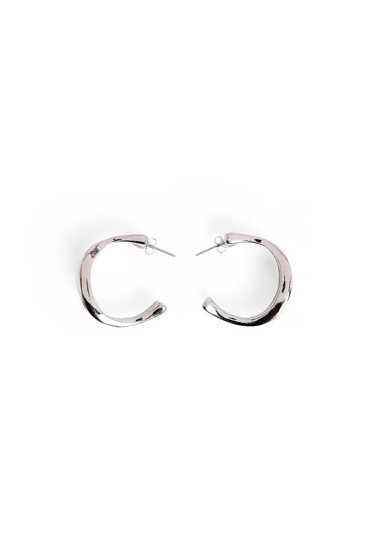 Big Liquid Look Hoops Silver