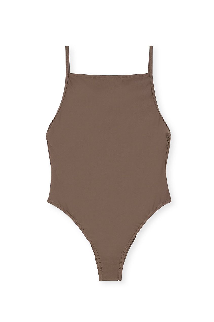 Boat Neck Swimsuit