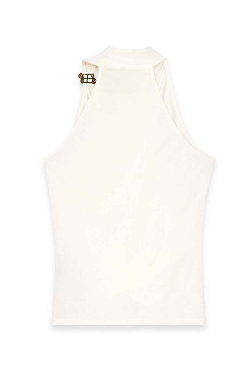 Na-kd Buckle Detail Top
