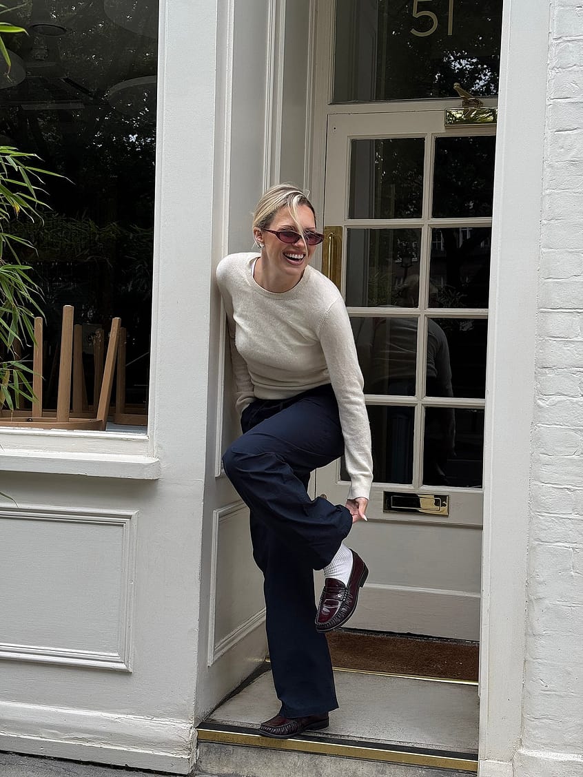 Elastic Waistband Cotton Pants