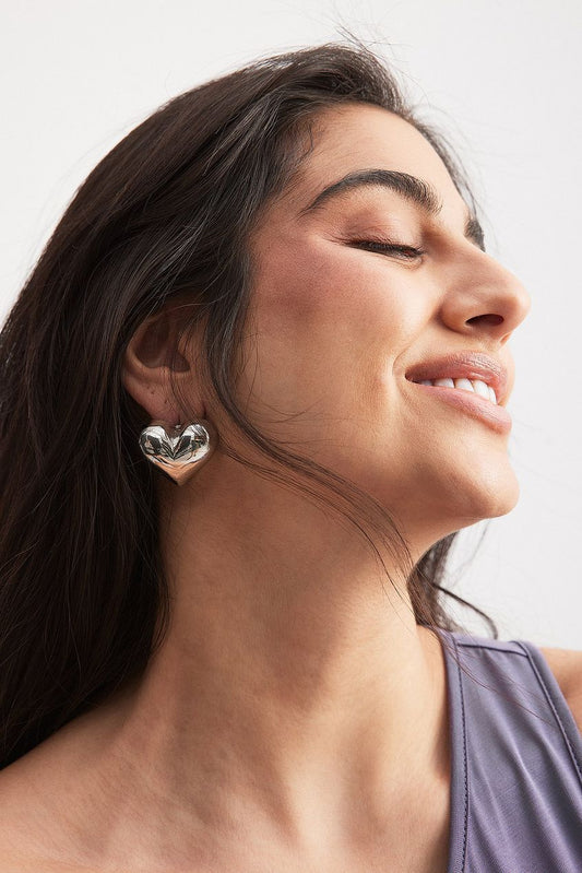 Chubby Heart Earrings