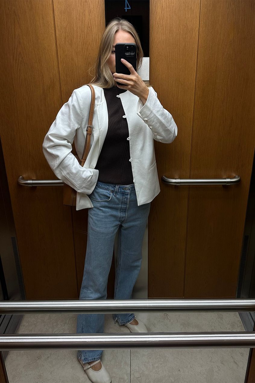 Linen Blend Jacket