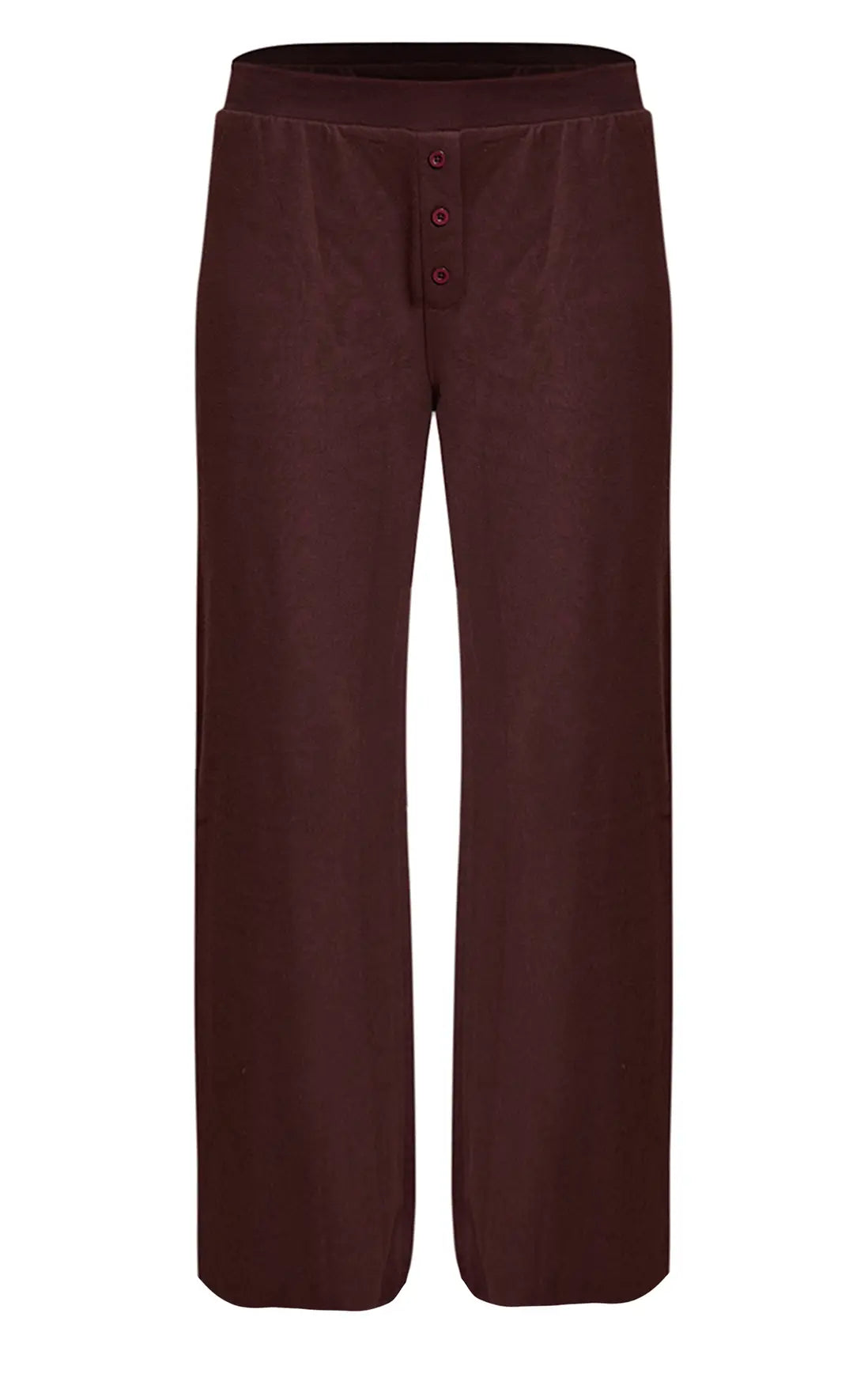 Plt - Dark Brown Super Soft Wide Leg Trousers