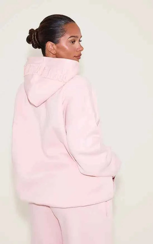 Shape PRETTYLITTLETHING Pink Hoodie