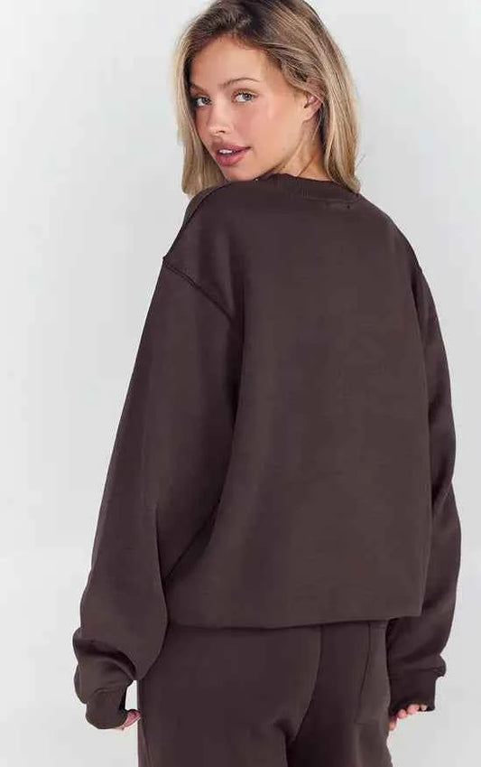 Plt - Espresso Pullover Sweatshirt