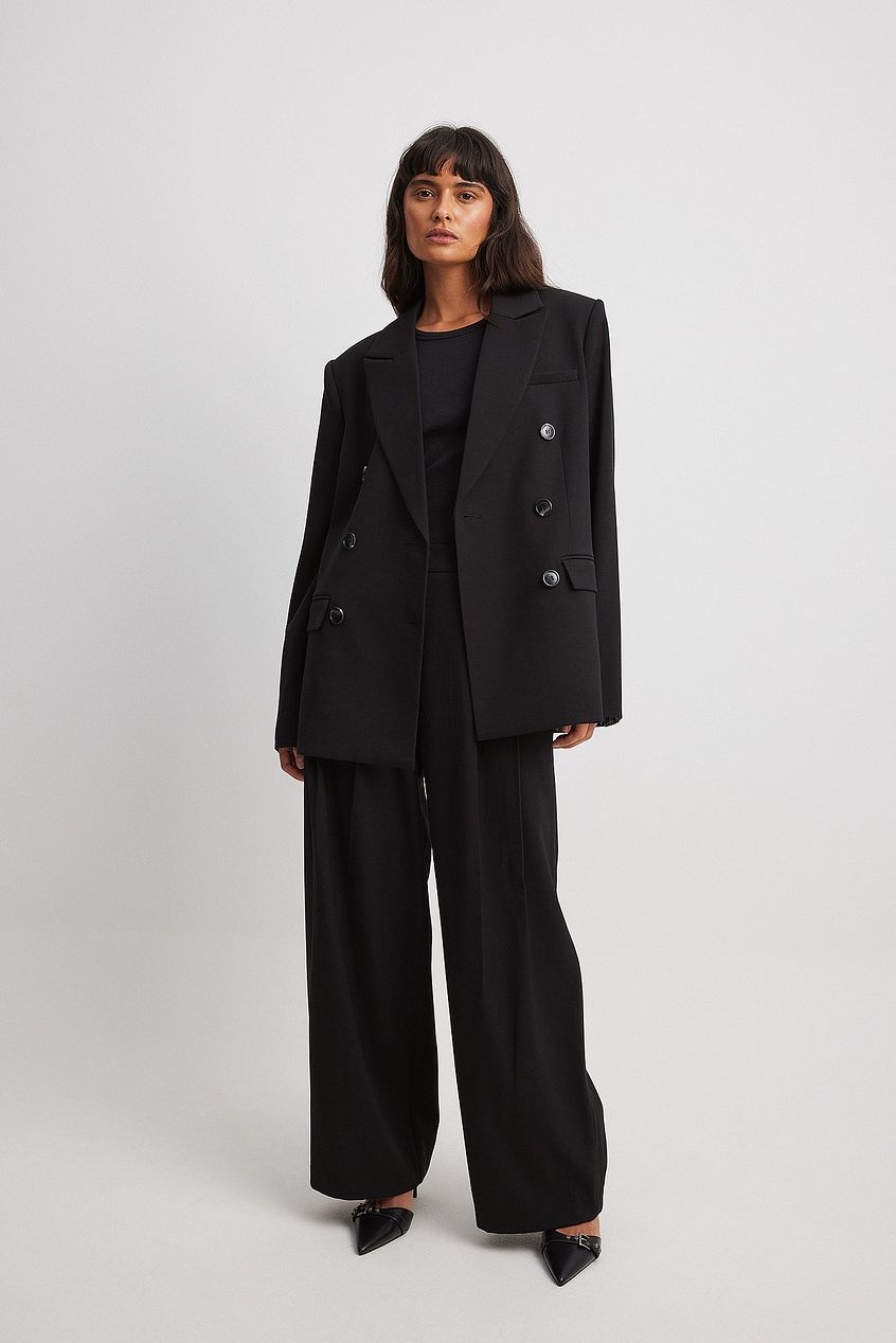 Double Breasted Blazer Jacket