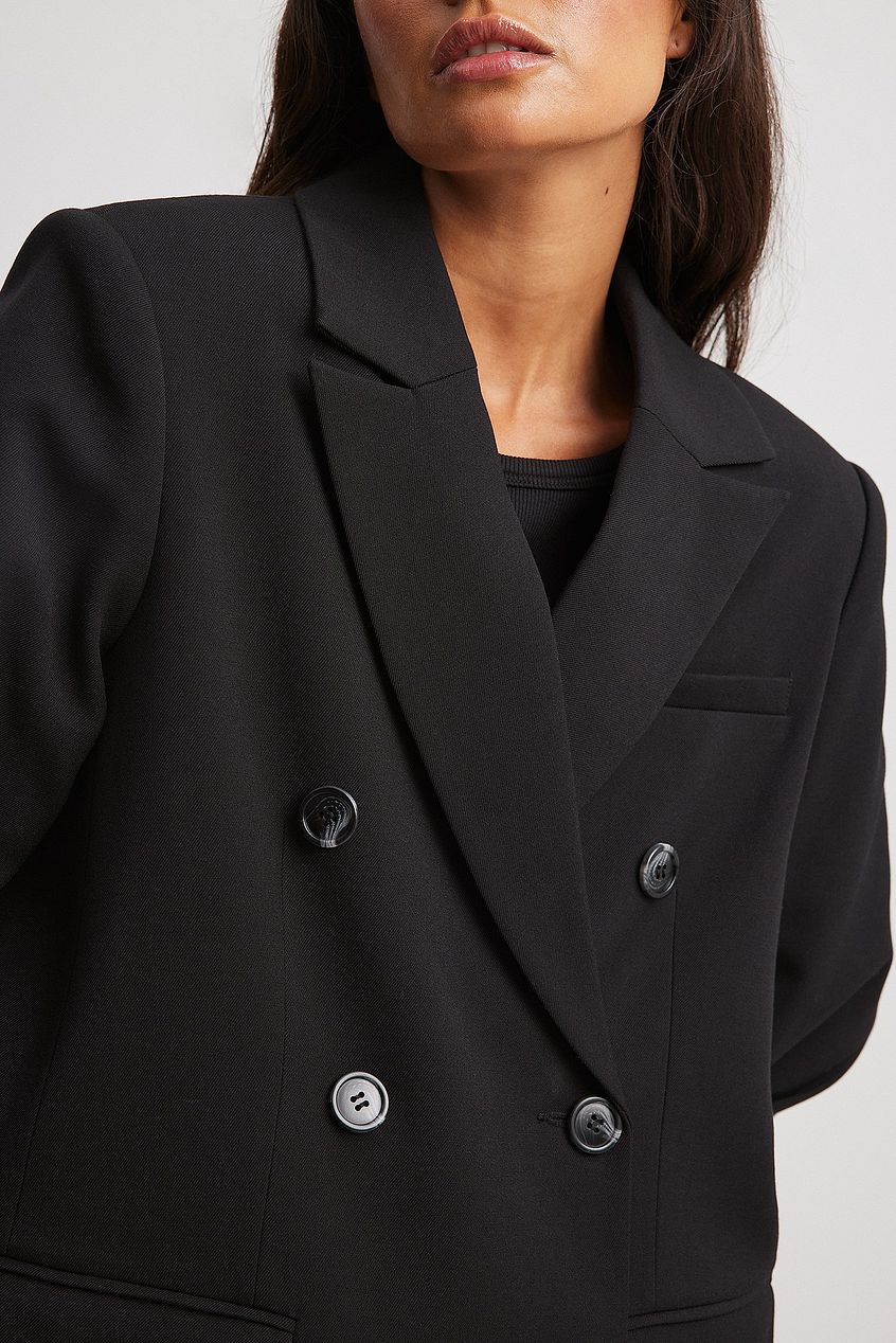 Double Breasted Blazer Jacket