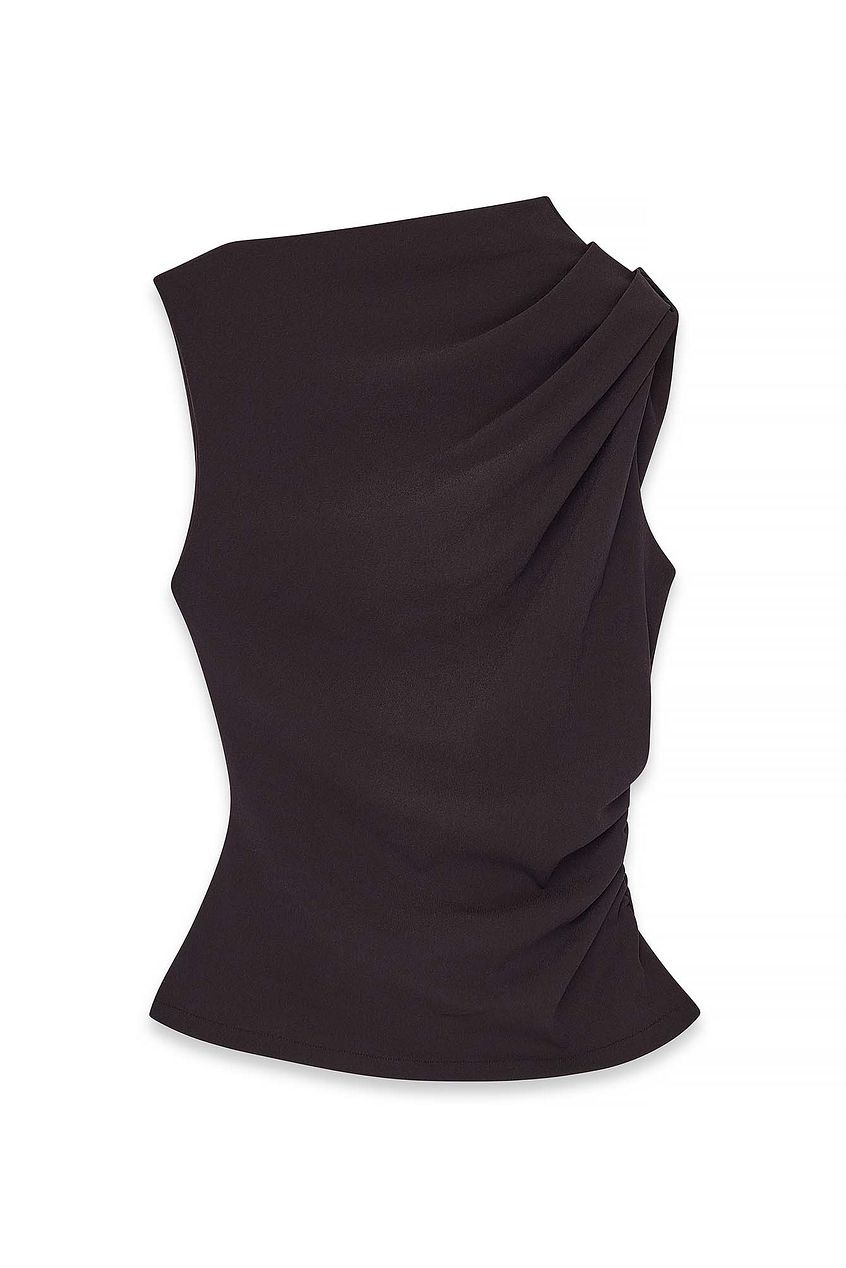 Na-kd Draped Jersey Top