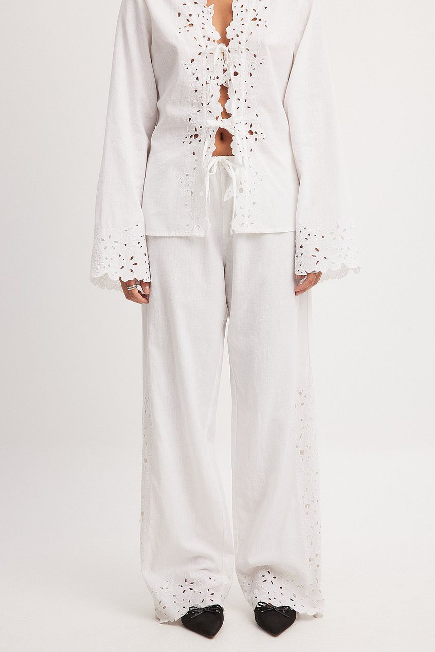 Embroidery Pants