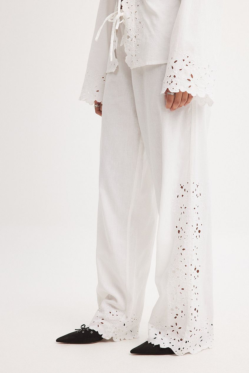 Embroidery Pants