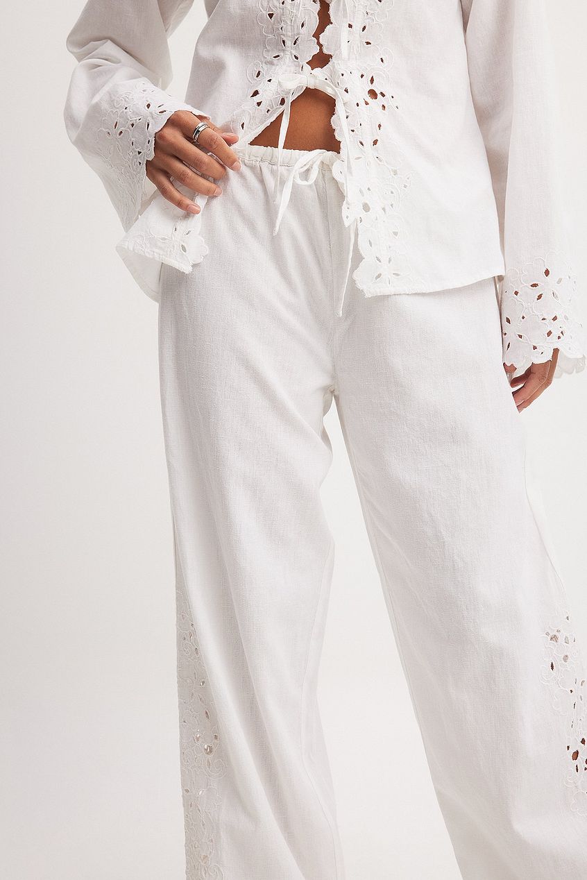 Embroidery Pants