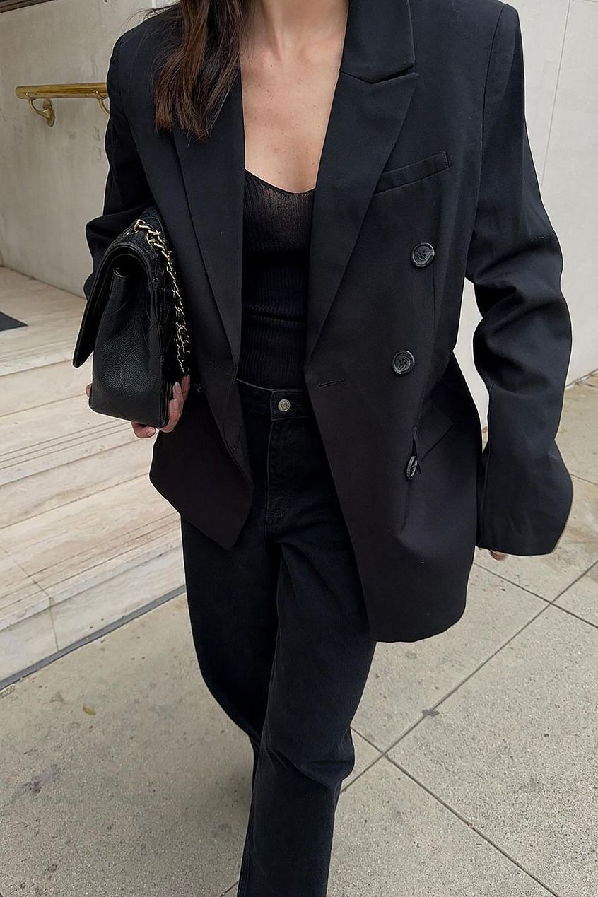 Double Breasted Blazer Jacket