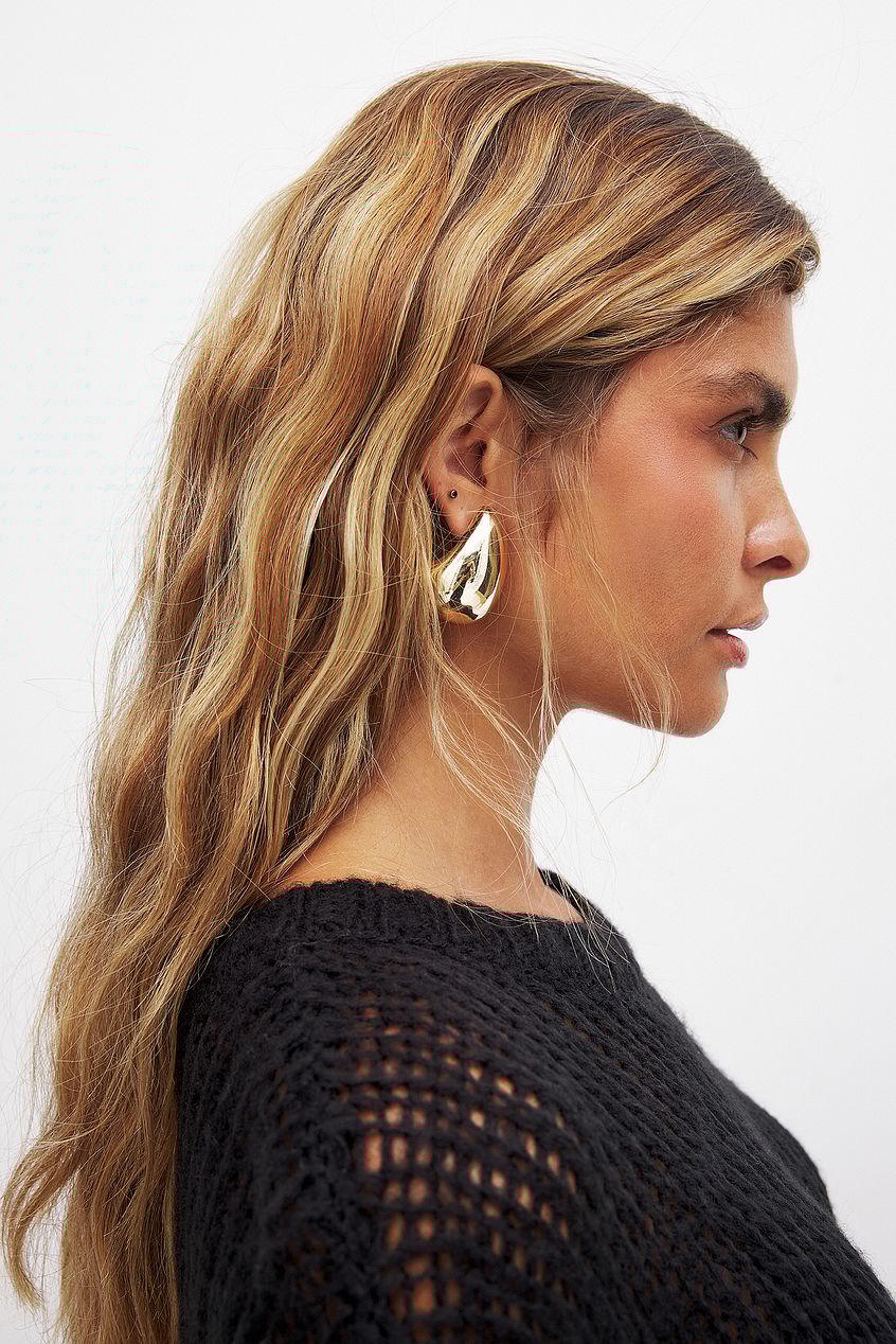 Extra Large Teardrop Earrings