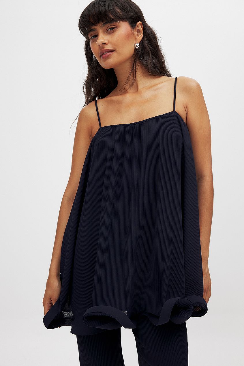 Flounce Hem Top