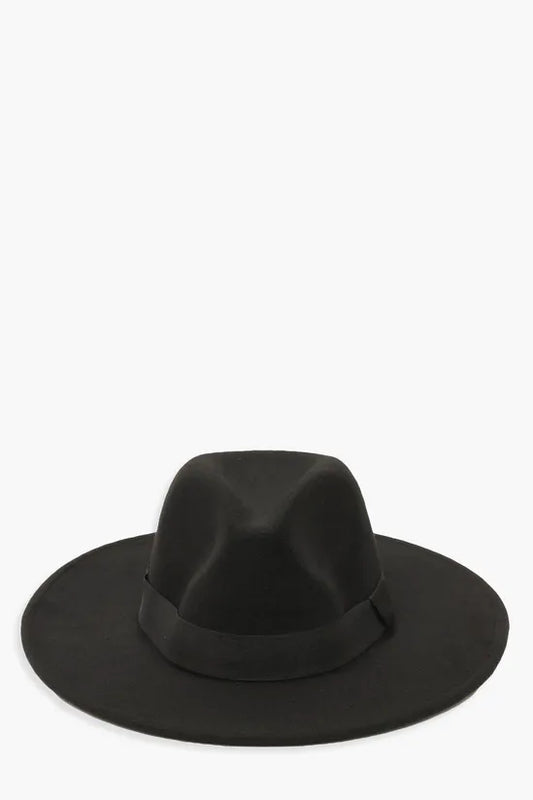 Tape Detail Fedora Hat