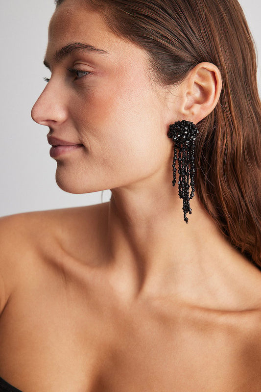 Glitter Dangle Earrings