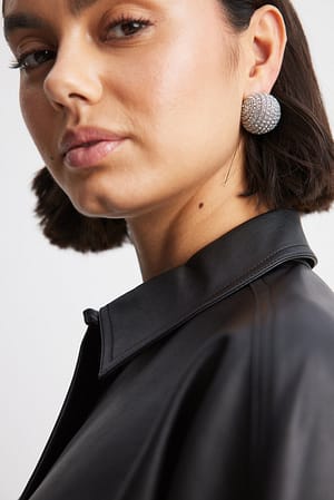 Glitter Stone Earrings