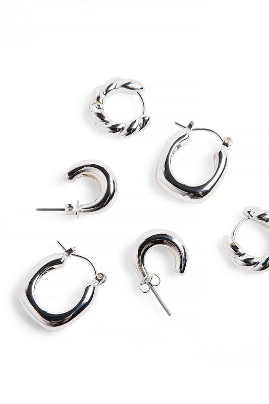 Silver Plated Multipack Small Hoops
