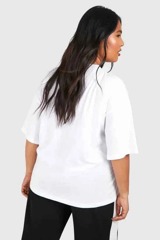 Boohoo Plus New York Oversized T-Shirt