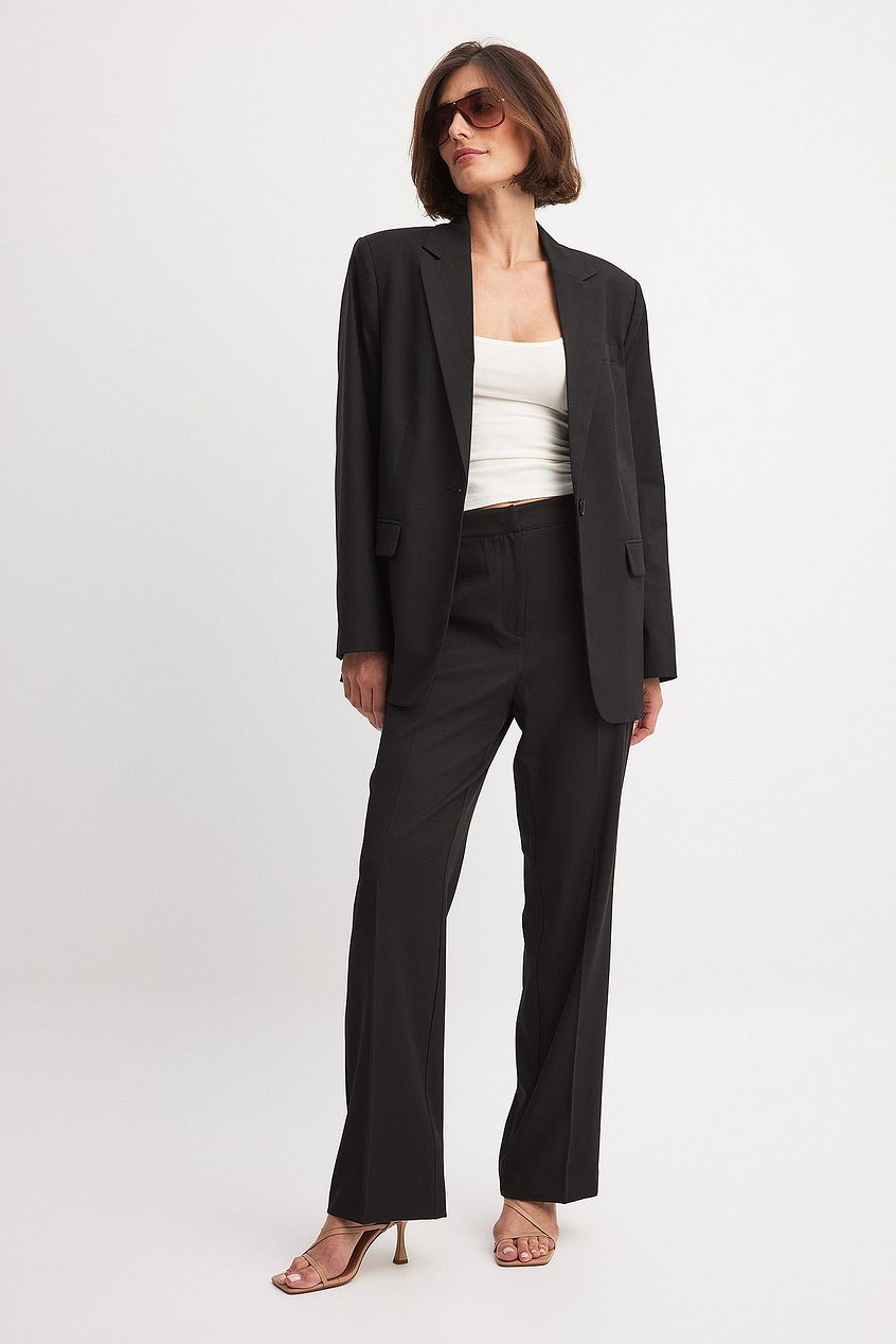 High Waist Flared Pants