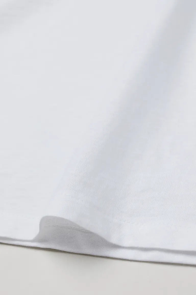 Cotton Sleeveless Top White