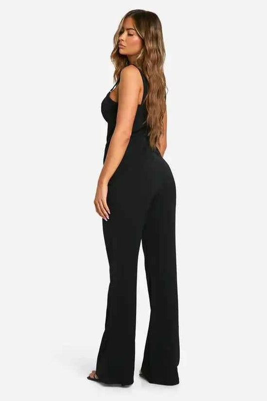 boohoo Wide Leg Jumpsuit