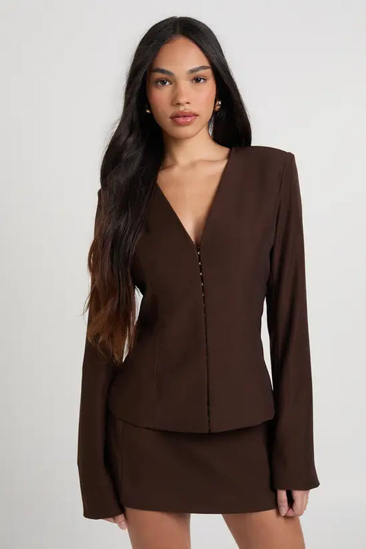 boohoo Tailored Mini Skirt