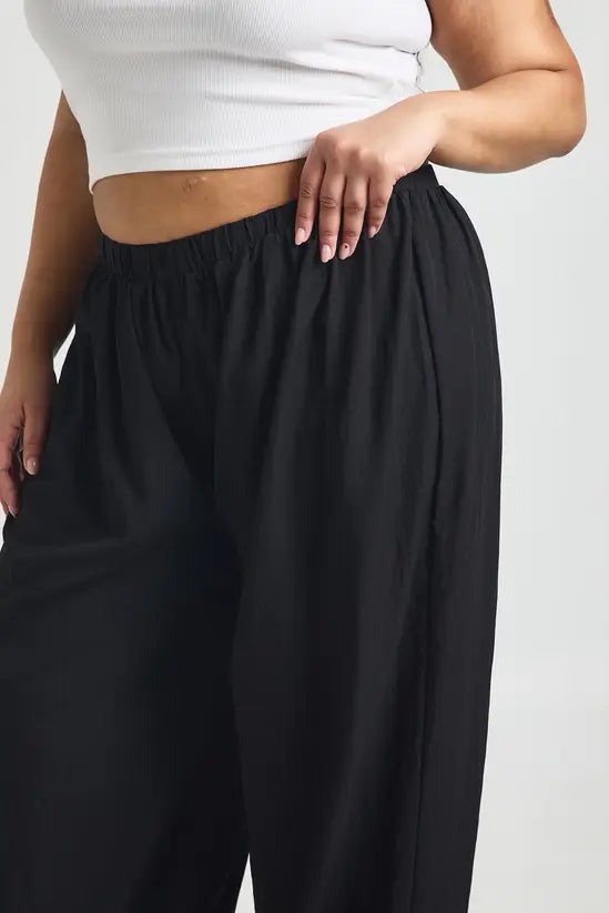 boohoo Plus Peached Balloon Trouser