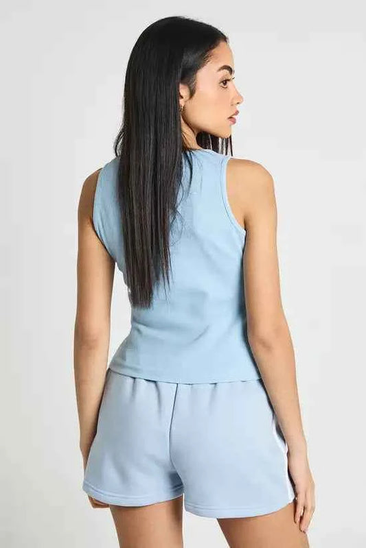 boohoo Basic Rib Tank Vest Top