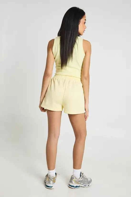 boohoo Contrast Binding Sweat Short