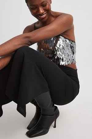 Na-kd Sequin Jersey Dress