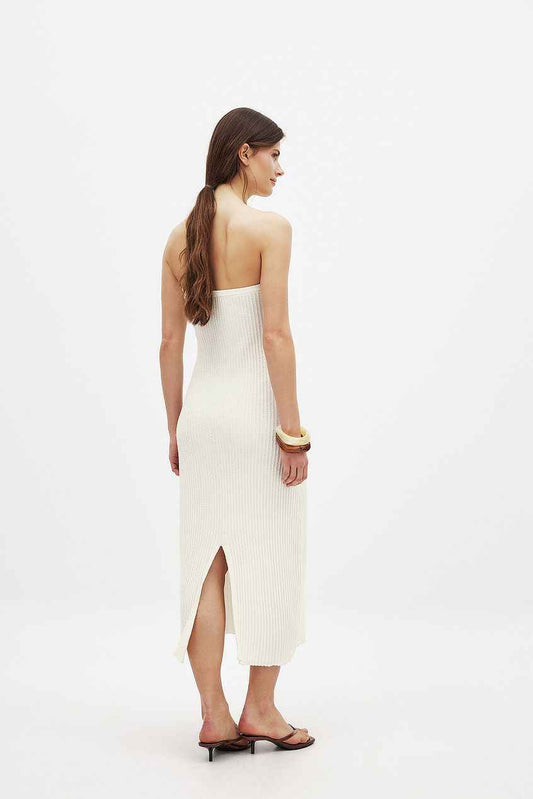 Na-kd Knitted Midi Tube Dress