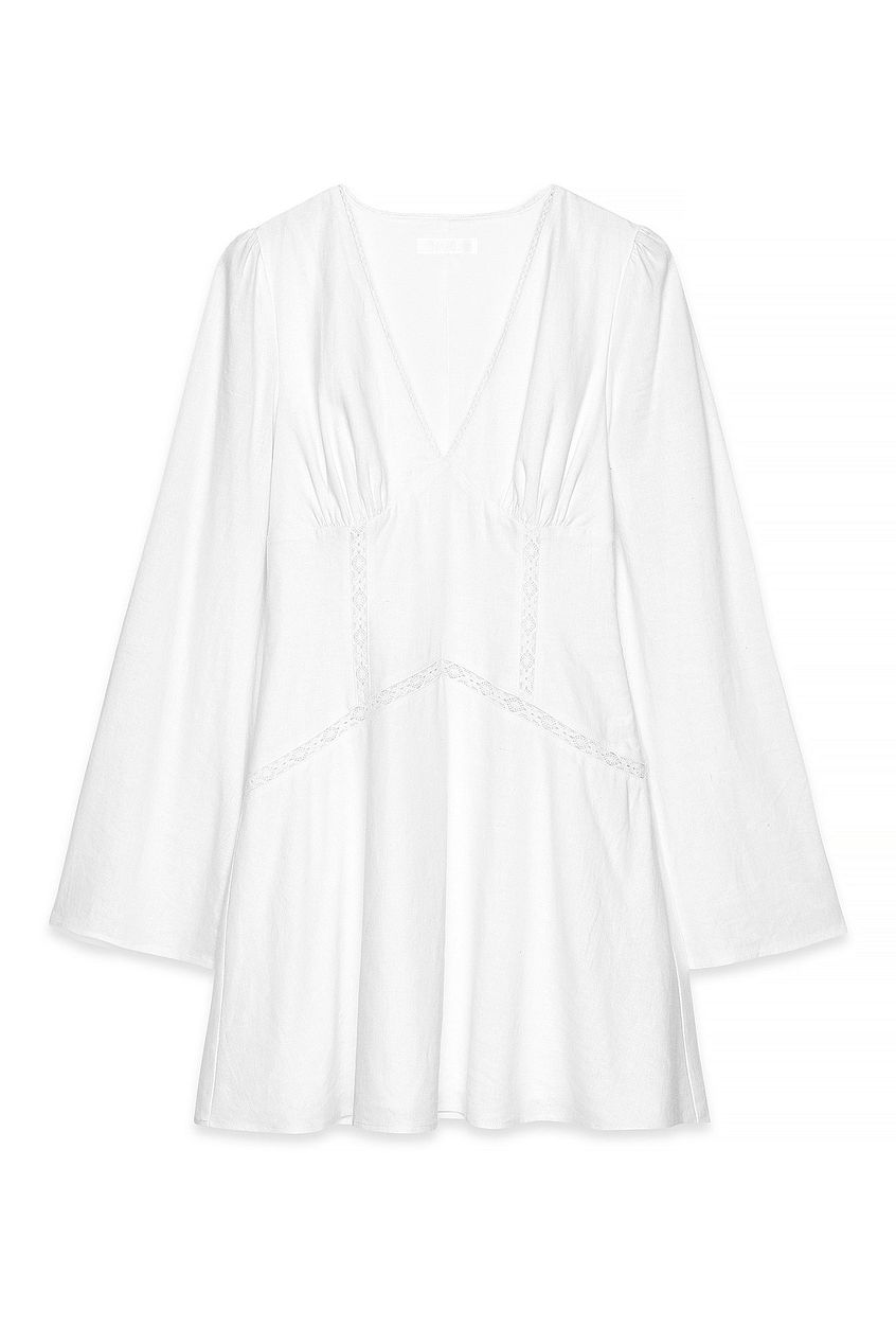 Na-kd Lace Insert Mini Dress