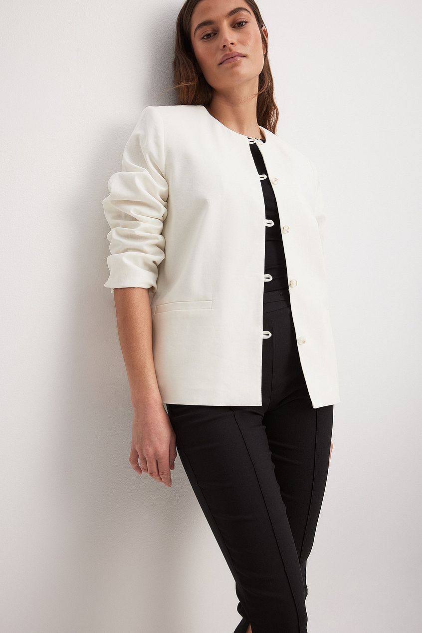 Linen Blend Jacket