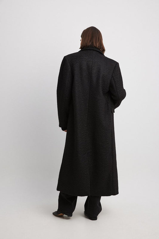 Structured Long Straight Coat