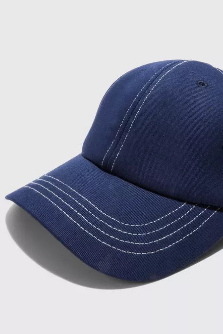 Contrast Stitch Cap