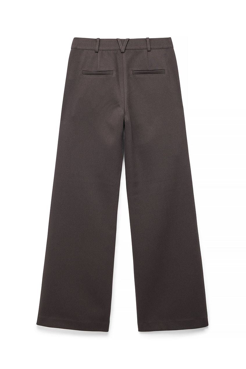 Na-kd Mid Waist Flared Twill Pants