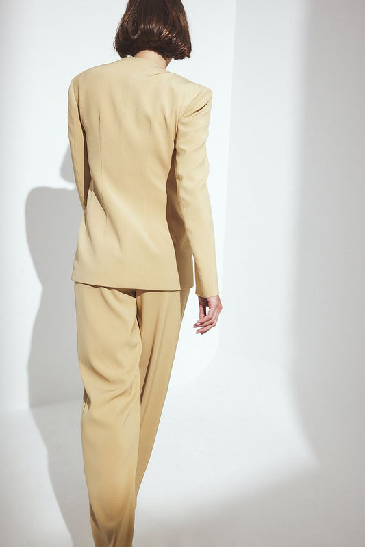 Na-kd Straight Mid Waist Trousers